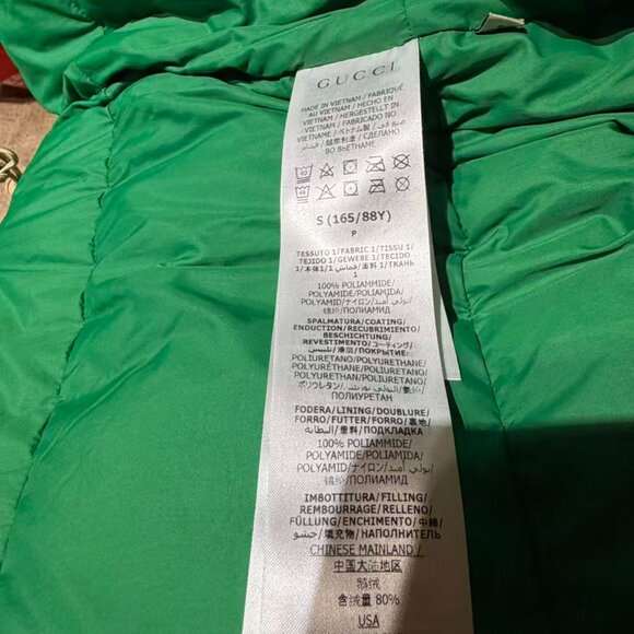 Women Gucci X North Face Gucci Puffer Jacket - Picture 4 of 7